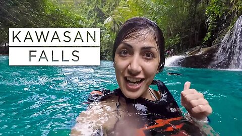 Iranian with Israelis Canyoneering in Kawasan Falls - Philippines Vlog (Episode 5)