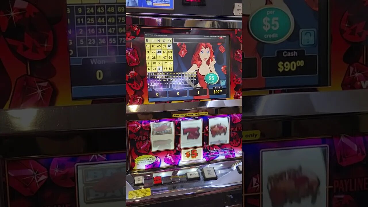 Red Ruby Decided To Play Around Instead Of Hitting The Bingo Patterns