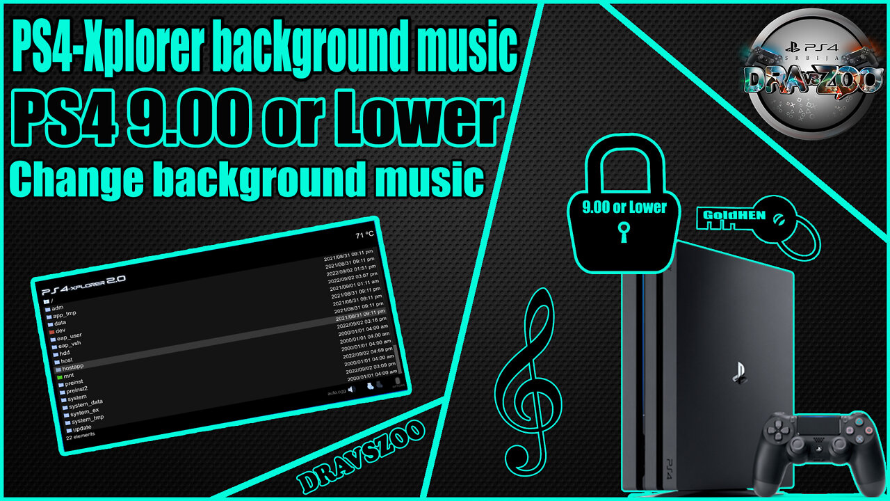 How to add background music to PS4-Xplorer 2.0 | Set the one you want