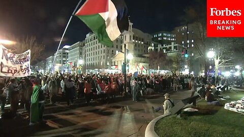 BREAKING: Pro-Palestinian Protesters Demonstrate Against Biden In Washington, D.C., Before SOTU