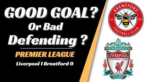 Liverpool v Brentford van Dijk Push. Should it of been a goal?