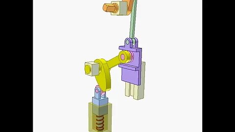 2620 Cam and crank slider mechanism 2