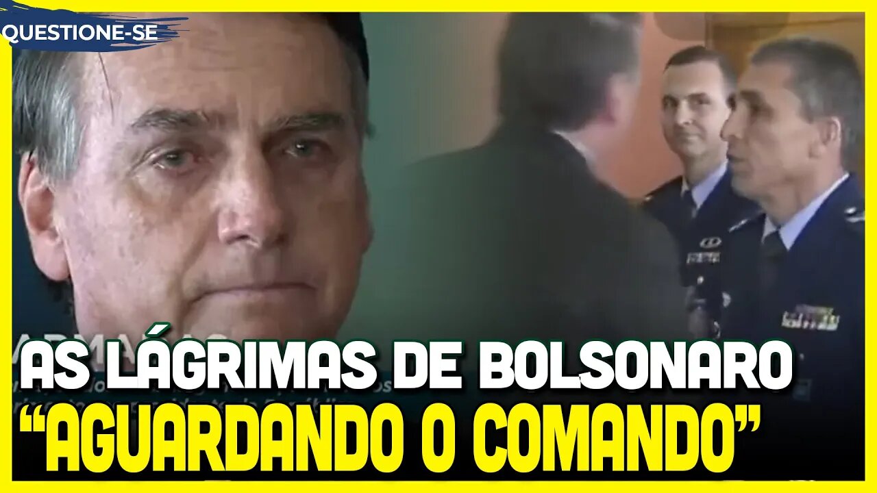 Bolsonaro se emociona / General fala olho no olho / Carta de oficial é "explosiva".