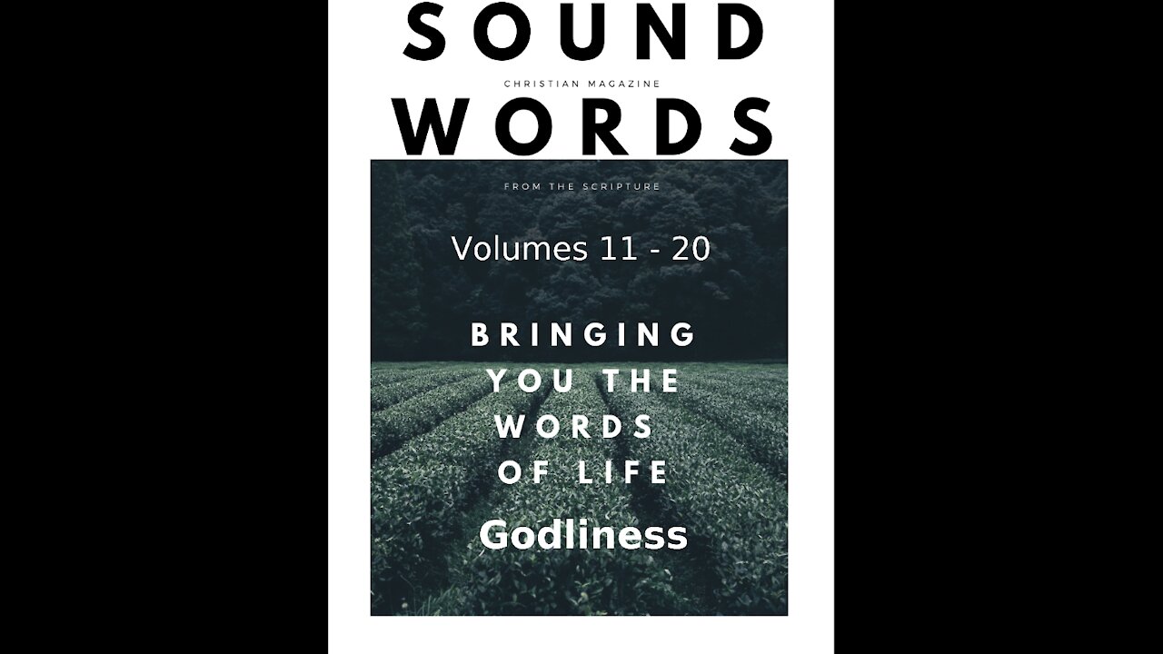 Sound Words, Godliness