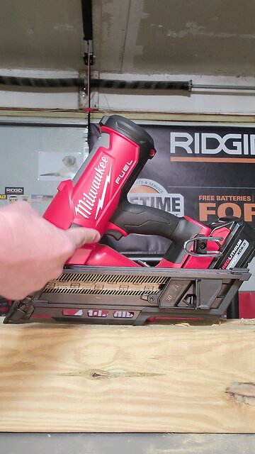 Is This the Best Framing Nailer on the Market? #Milwaukee #milwaukeetools #homedepot #acme #amazing