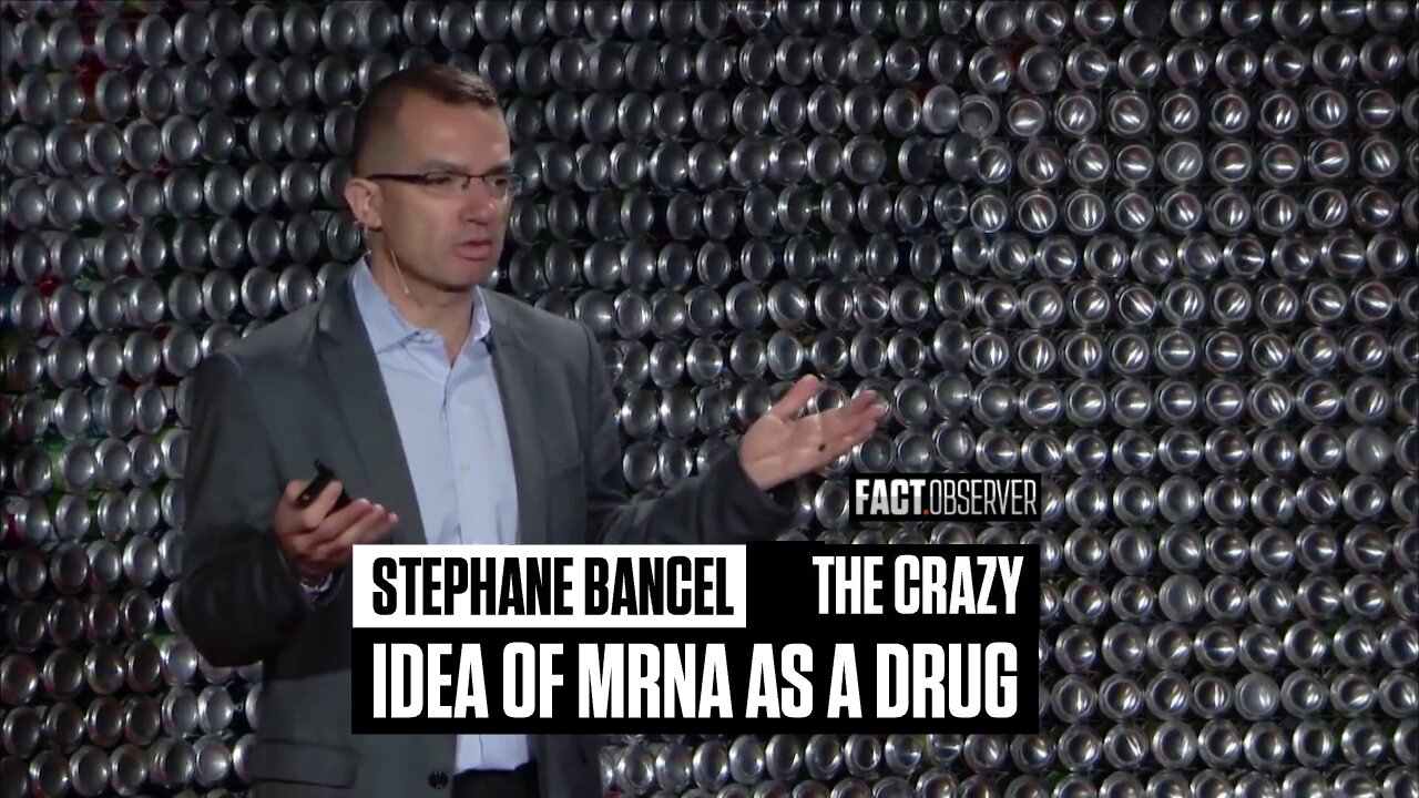 Stephane Bancel - The crazy idea of mrna as drug