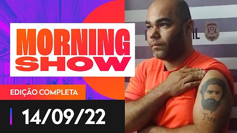 PT SE MANIFESTA APÓS PRISÃO DE HOMEM COM TATUAGEM DE LULA - MORNING SHOW - 14/09/22