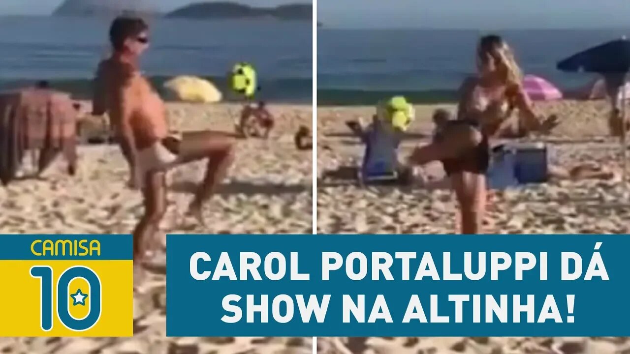 Uau! Carol Portaluppi dá SHOW na ALTINHA com Renato Gaúcho!