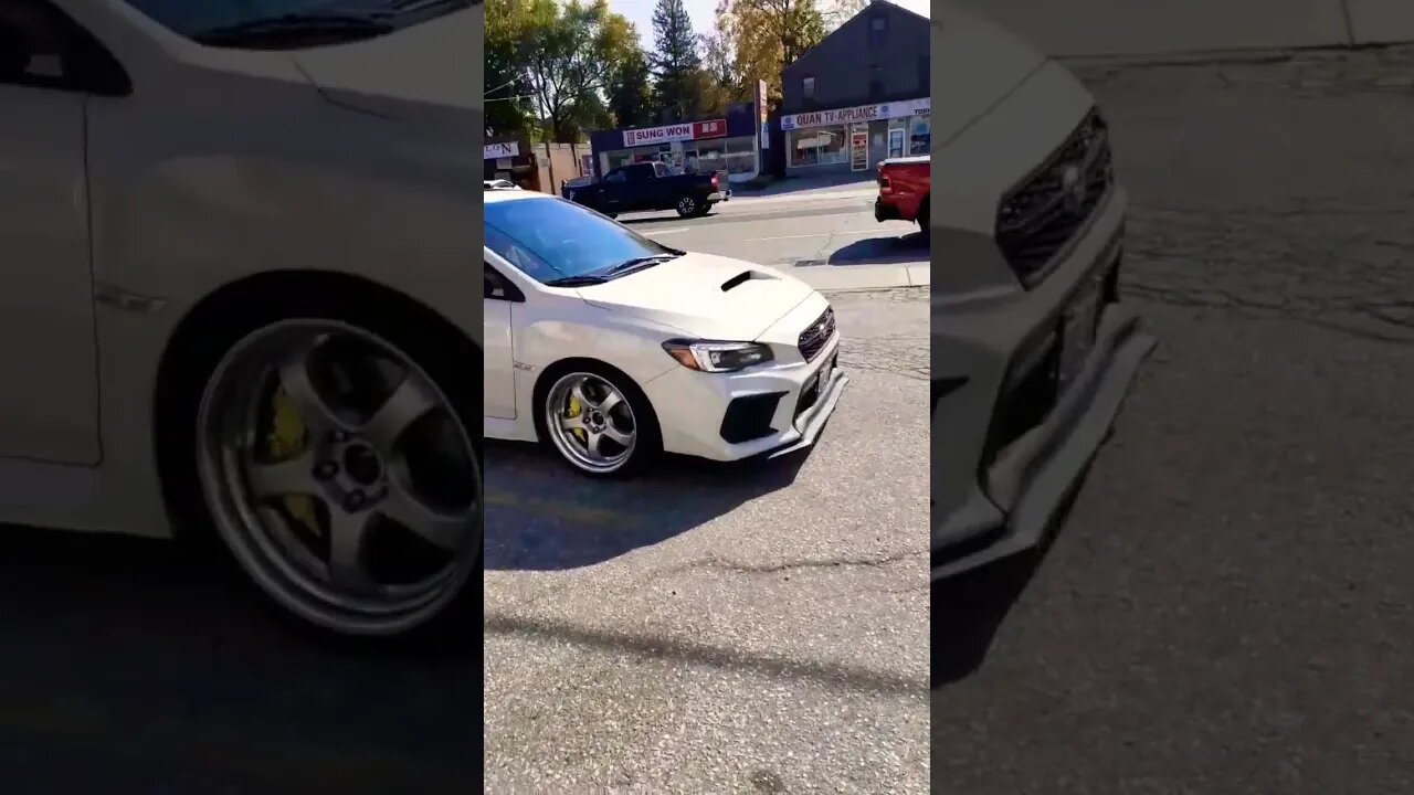 APR Wings #subaru #wrx #sti #sound #apr #white #tuned #cool #big #tuner #japanese #motor #sunday