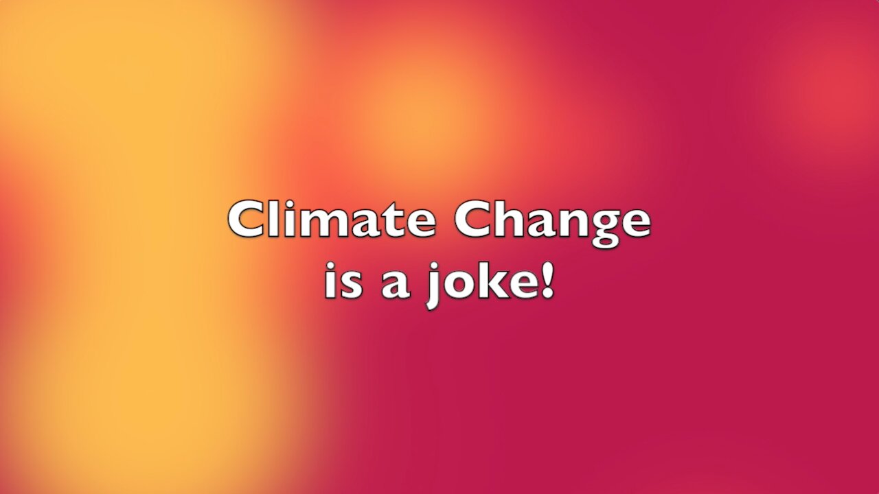 CLIMATE CHANGE IS A JOKE - COP29