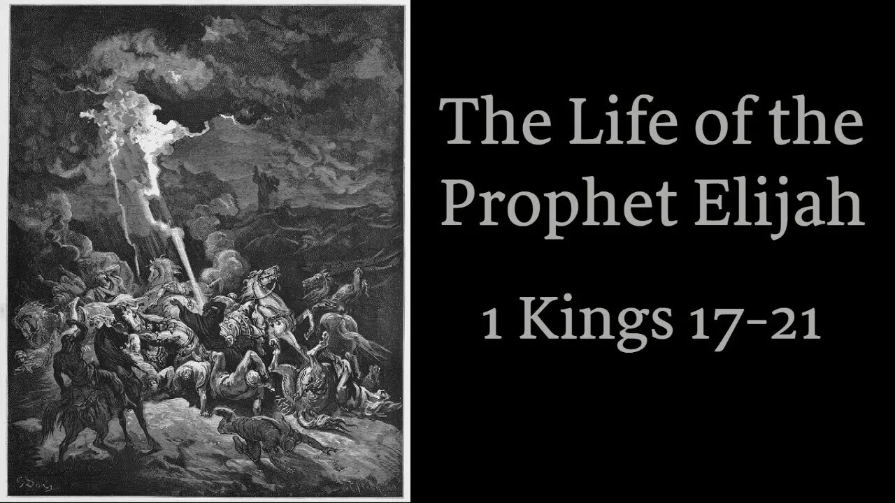 The Prophet Elijah (1 Kings 17-21) with Christopher Enoch