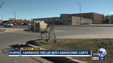 Lakewood looks to round up wayward shopping carts