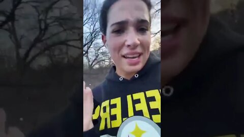 Girl Got Disturbed While Running