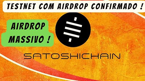 TEST NET com Airdrop MASSIVO Confirmado e Bem Fácil de Fazer