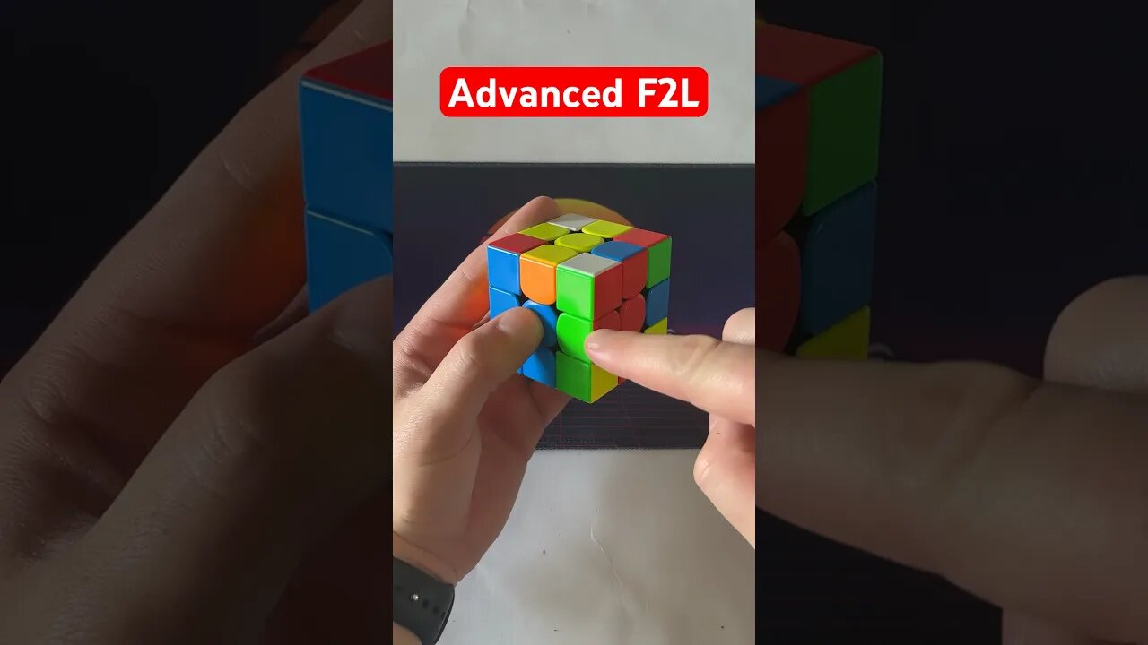 Easiest Trapped Edge Alg.🔥🦍 #rubikscube #cubing #speedcuber