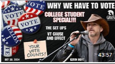 Kevin Hoyt - WARNING FOR COLLEGE STUDENTS & more VT updates