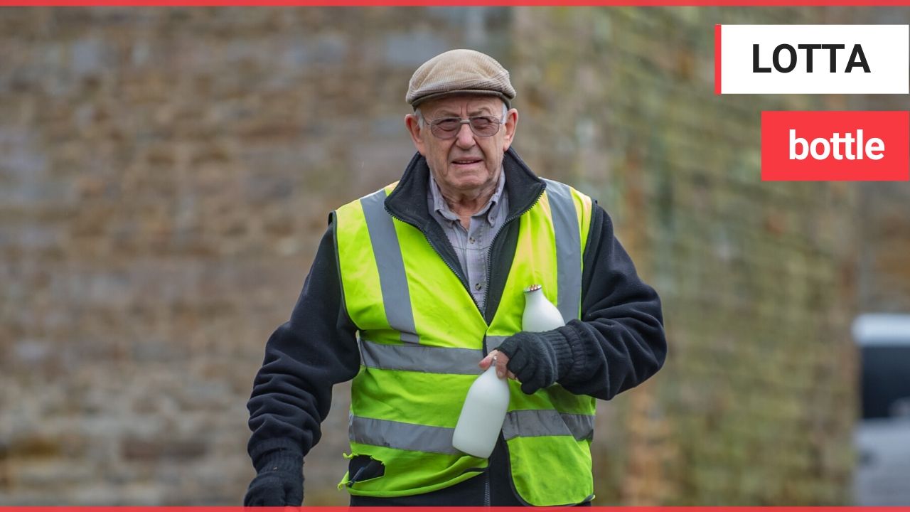 One of Britain's oldest milkmen still delivering morning pints aged 85