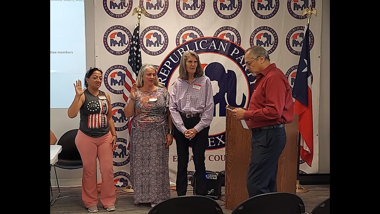 El Paso County TX GOP - Organizational Meeting - June 29, 2024