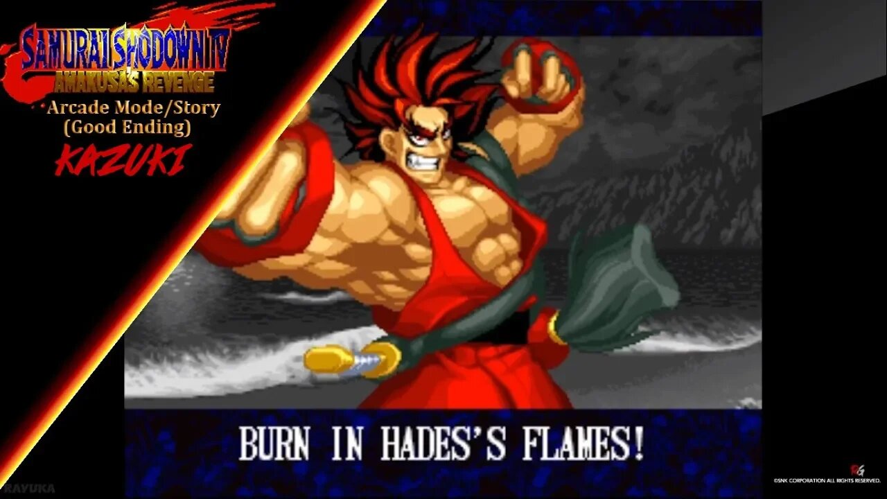 Samurai Shodown IV - Arcade Mode/Story - Kazuki (Good Ending)