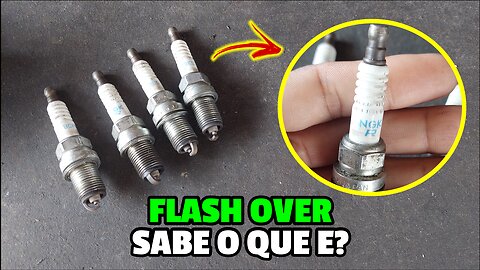 VELAS DE IGNIÇÃO COM TRINCAS NA CERÂMICA NO GOL TURBO 2.0