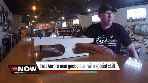 East Aurora man goes global with special skill