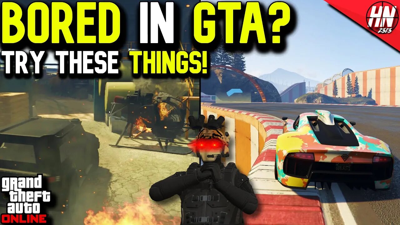 10 Things To Do When BORED In GTA Online