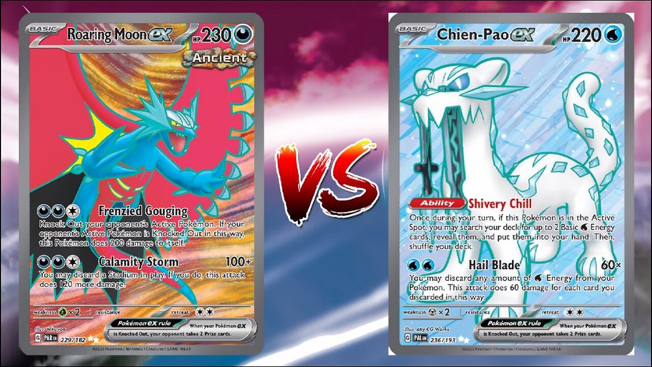 Pokemon TCG Live Roaring Moon EX VS Chien-Pao Palkia VSTAR!!