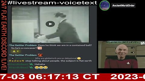24/7 Flat Earth Discord Channel - IonGai