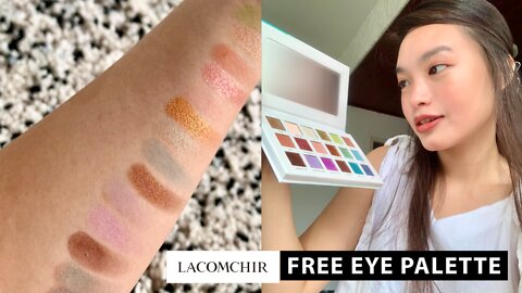 Lacomchir Free Eye Palette Unboxing and Try On