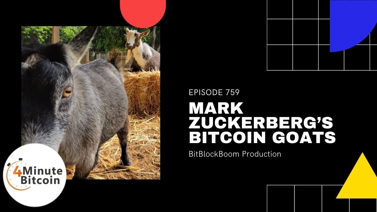 Mark Zuckerberg’s Bitcoin Goats