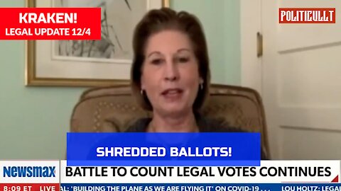 Sidney Powell Legal Update 12/4 - Shredded Ballots