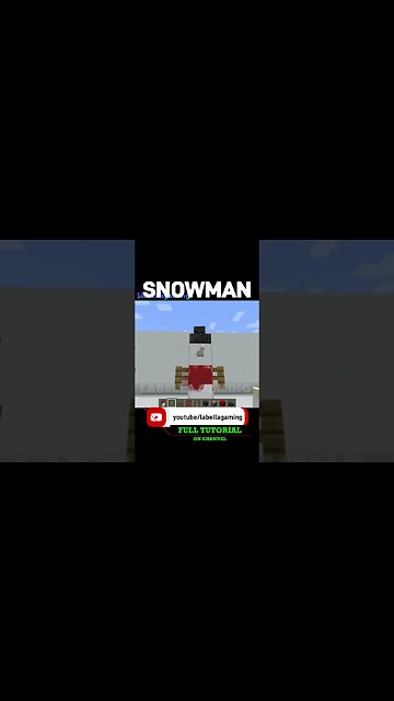 Snowman Build Hack | Minecraft
