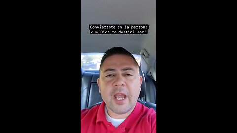 Conviertete en la persona que Dios te destino ser!