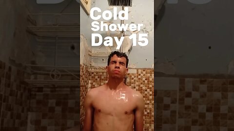 Cold Shower Day 15✌️ #coldshower #fypシ #workout #fypシ゚viral