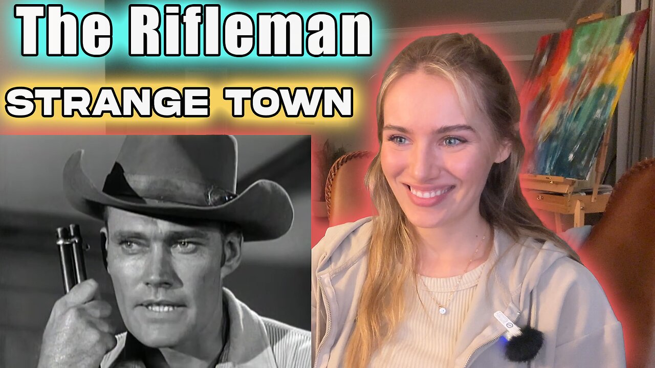 Russian Girl First Time Watching The Rifleman-Strange Town!!!