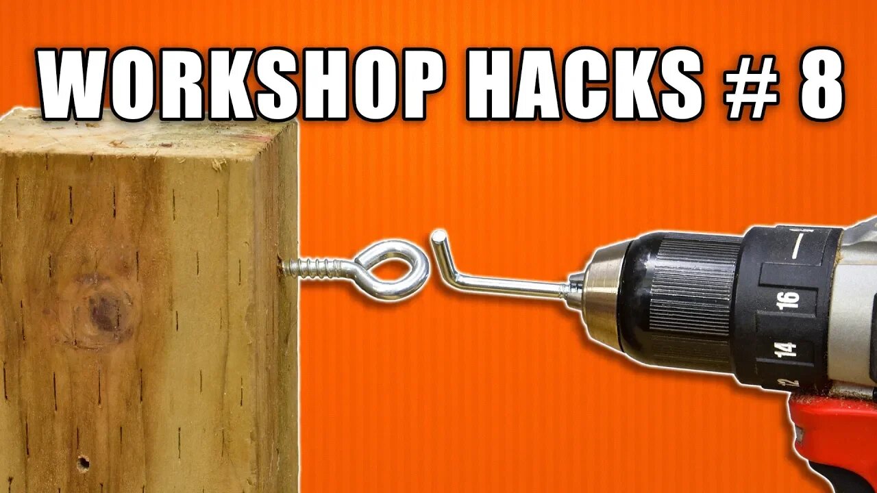 Workshop Hacks Part 8: Woodworking Tips and Tricks