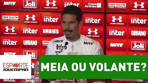 Meia ou volante? Hernanes fala como deve jogar no São Paulo!