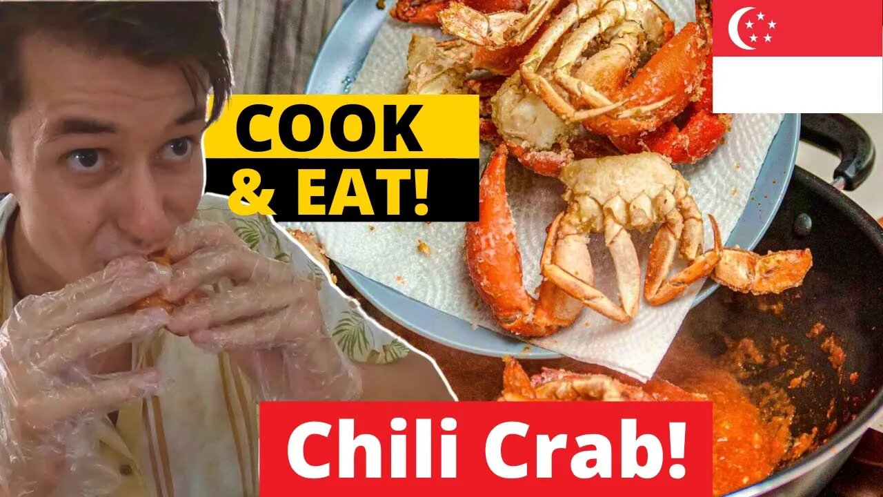 The Best CHILLI CRAB 🦀 in Singapore?! #TopWorldDish 🇸🇬