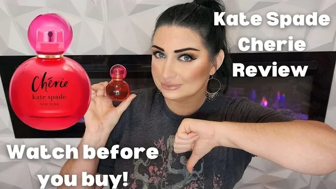 Kate Spade Cherie Perfume Review / This is $#!+ SHOW! Run, Friendos! Run!
