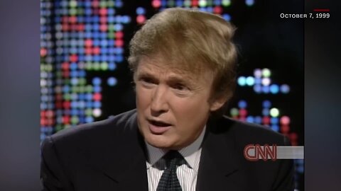 Donald Trump in 1999 - "Oprah would always be my first choice" for Vice President position