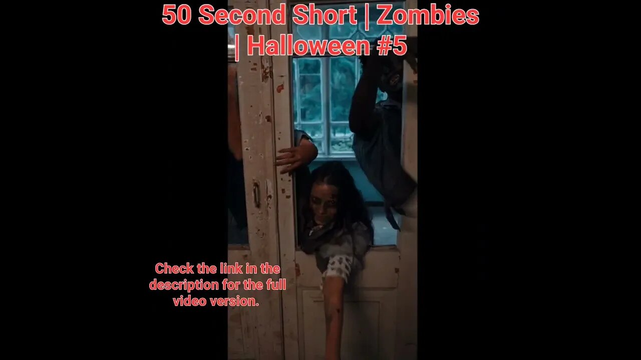 50 Second Short | Zombies |Halloween 2022 | Halloween Music #zombiesurvival #shorts #5