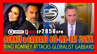 EP 2858-6PM BIO-LAB-RAT FIGHT! RINO ROMNEY LASHES OUT AT TULSI GABBARD ABOUT UKRAINE BIO-LABS