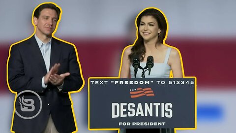 Casey DeSantis Gets FIRED UP In Speech Alongside Her Husband