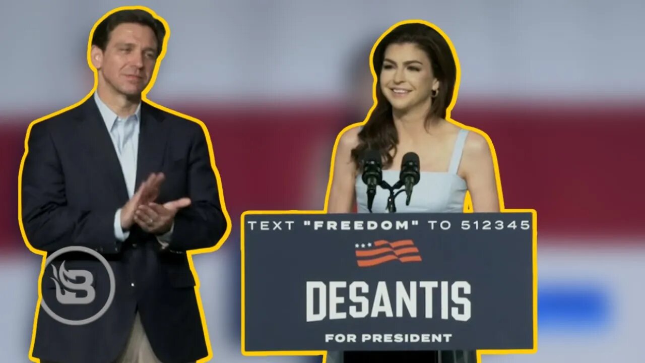 Casey DeSantis Gets FIRED UP In Speech Alongside Her Husband