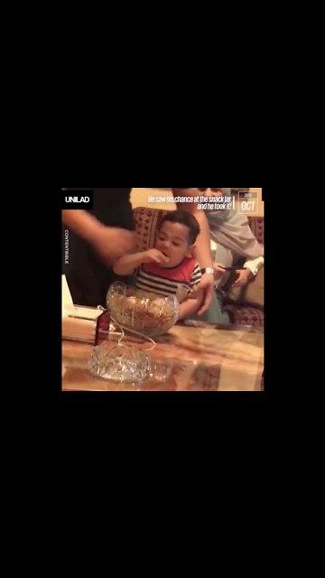 When tea is in 15 minutes, but you can't be trusted near the snack jar...