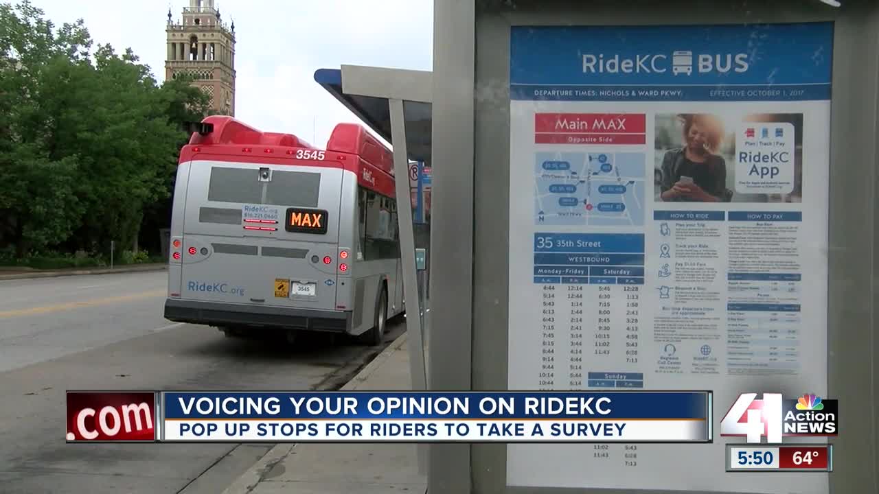 Ride KC hosts 'bus stop pop ups'