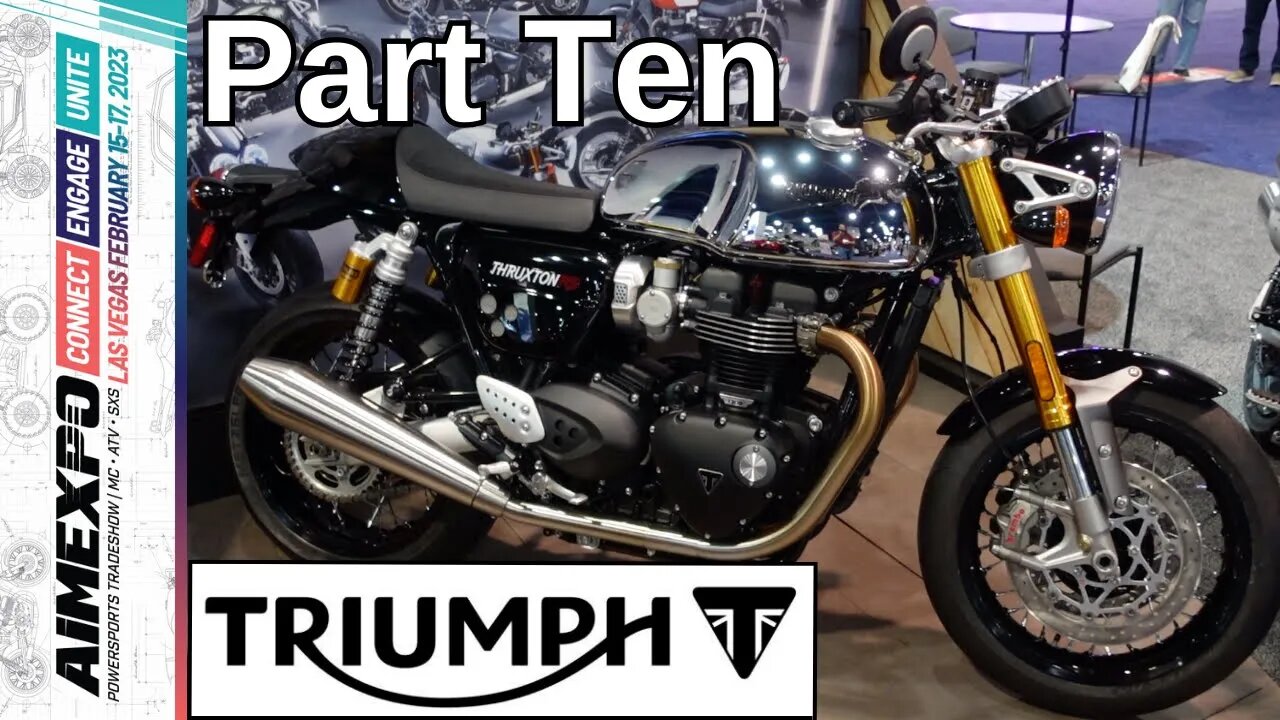 AIMExpo Pt. 10 | Triumph Motorcycles