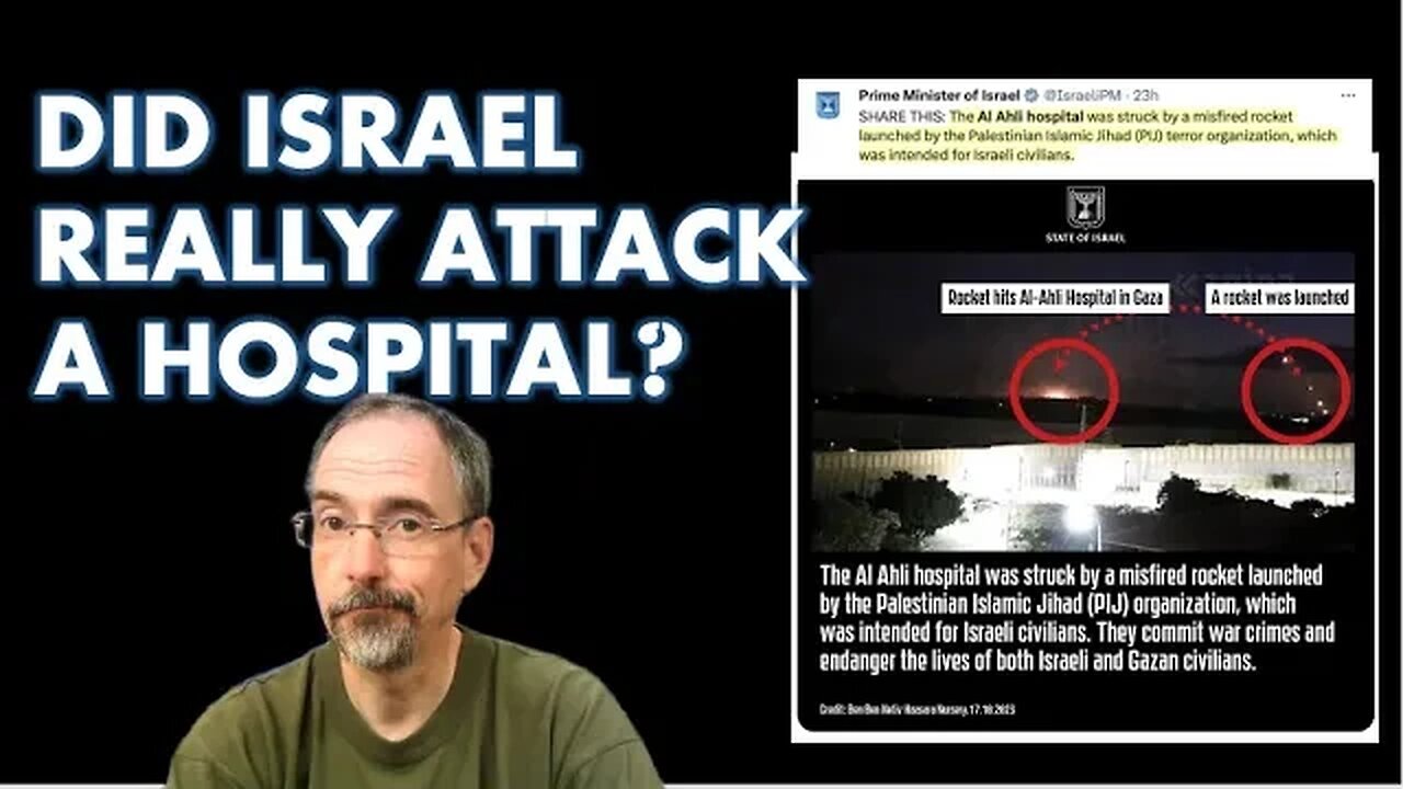 Did Israel Really Attack a Hospital? Here are the facts.