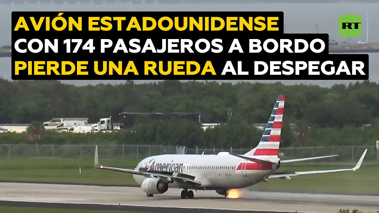 Explota el neumático de un avión con 174 pasajeros a bordo en EE.UU.