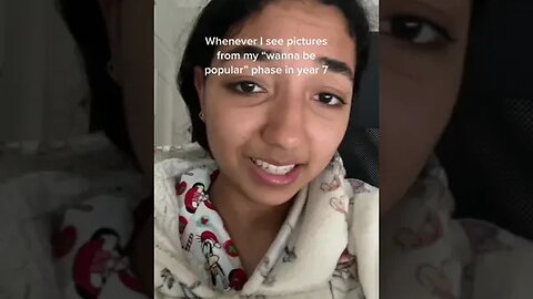 Whenever I See Pictures From My "Wanna Be Popular" Phase In Vear 7 Video By Citykyd #Shorts